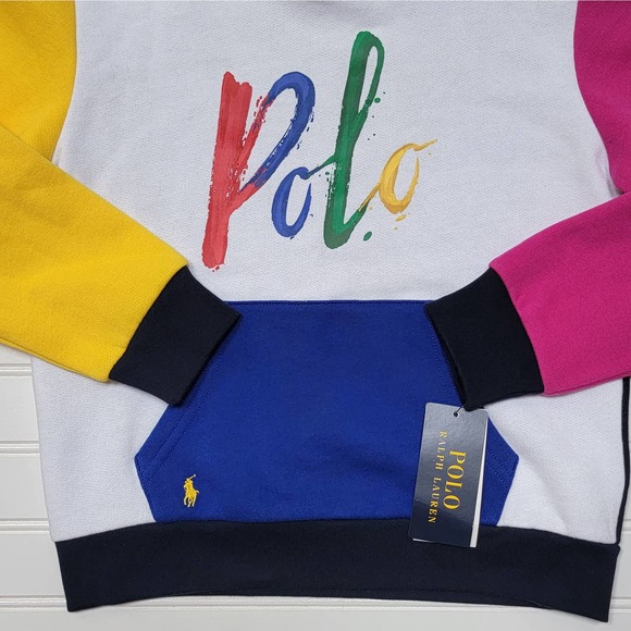 Brushstroke Logo Cropped Sweatshirt main image 0